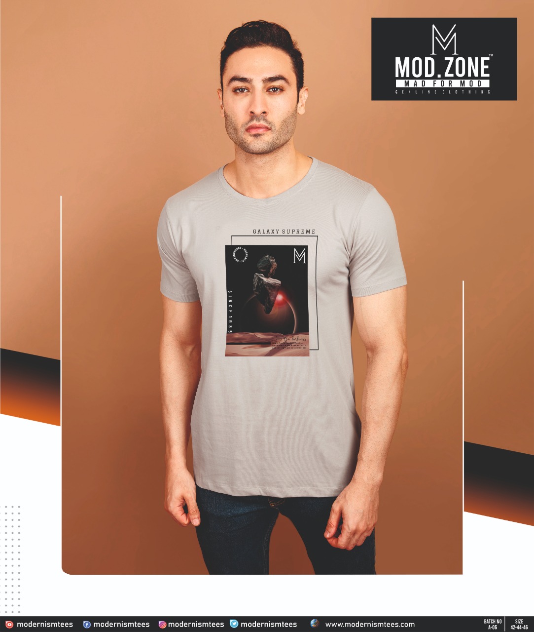 Mod Zone A-06 Latest Mens Tshirts Catalog Lowest Price